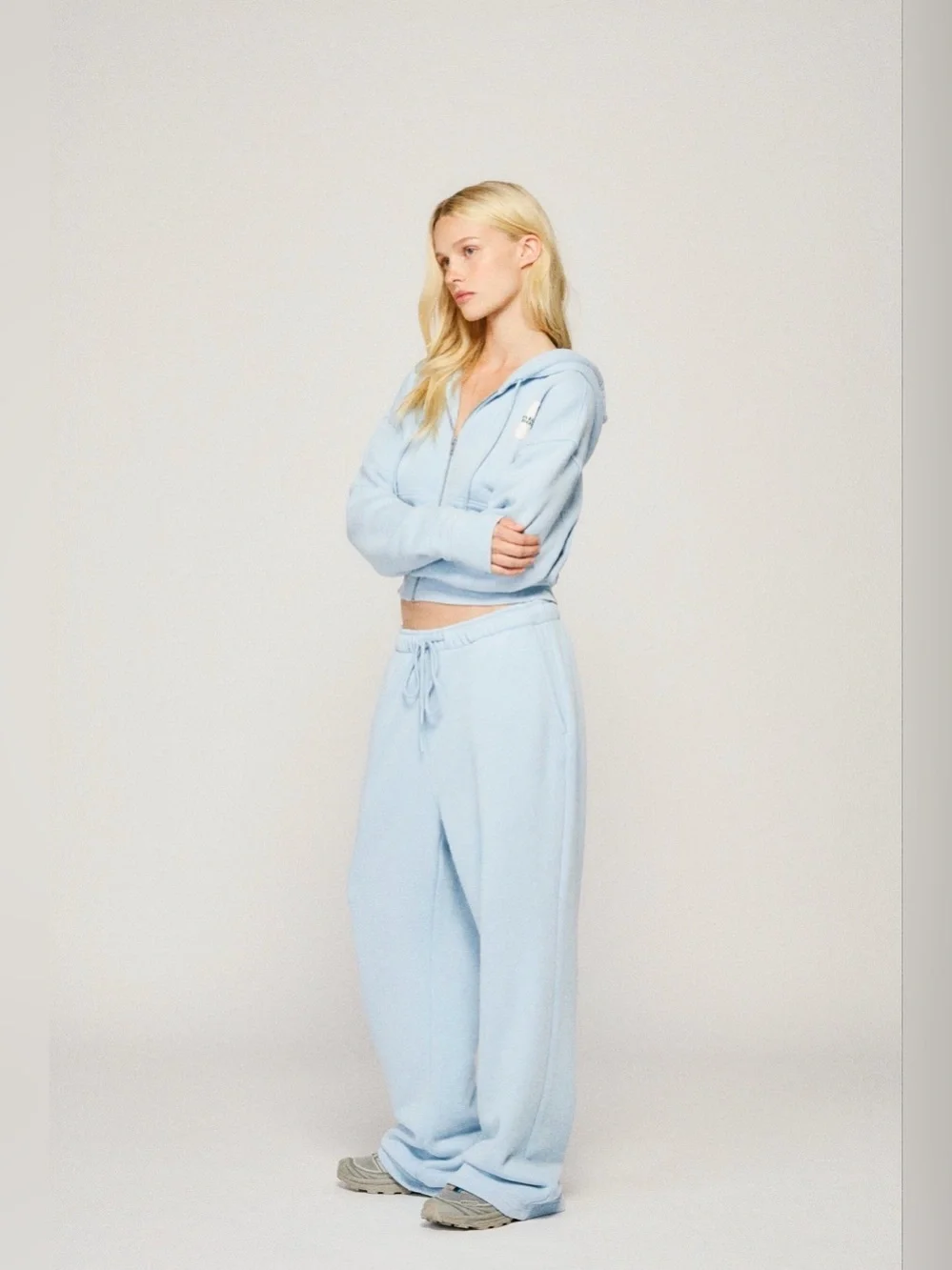 Dairy Boy Milk Bottle Zip Hoodie and Sweatpants Set